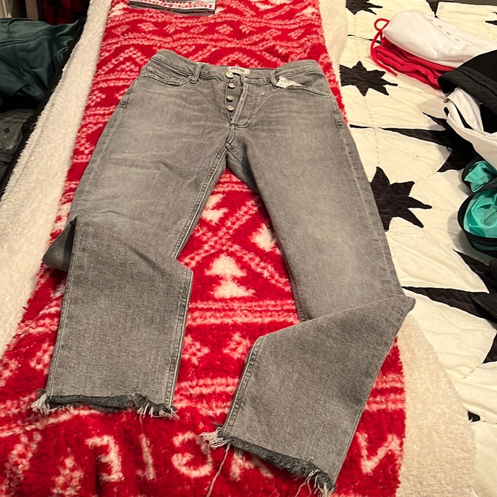 Brand new  Agolde nico button fly jeans sz 26